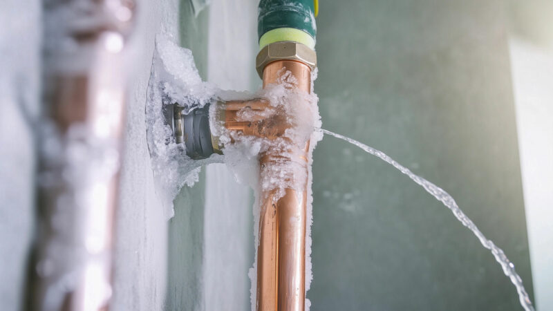 Emergency frozen pipe repair in Annandale VA